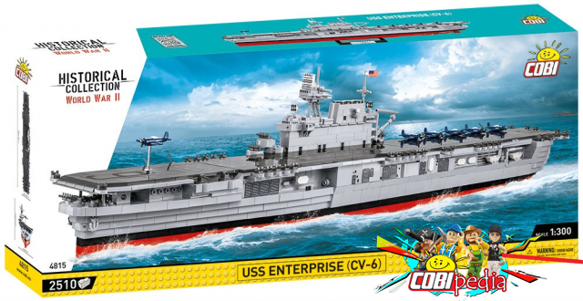 Cobi 4815 (S2) USS Enterprise (CV-6)